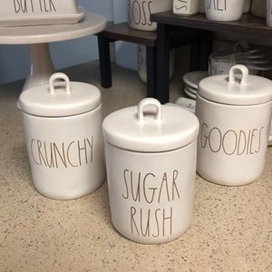 Rae Dunn small canisters